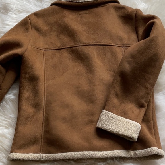 ALPS suede like Sherpa jacket. Size small. Gently used, in great condition. - Picture 3 of 3